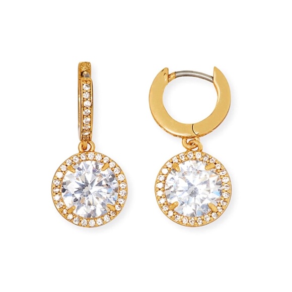 $58 Kate Spade something sparkly spade huggies gold - Picture 4 of 8